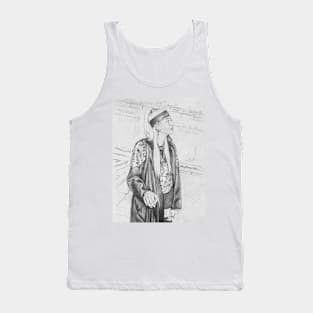 Blonde Mad King Agust D Tank Top